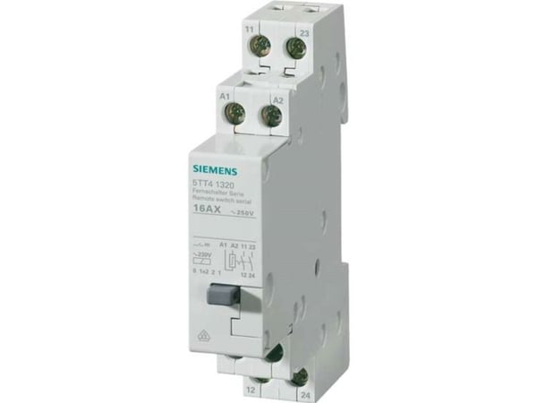 Fjernkontakt DIN-skinne Siemens 5TT4132-0 2 x sluttekontakt 250 V 16 A 1 stk 1 stk