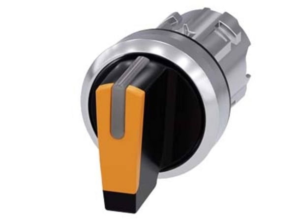 Siemens 3SU10522BM000AA0 3SU1052-2BM00-0AA0 Kiertokytkin Kiristyslaite Amber 2 x 45° 1 kpl 1 kpl