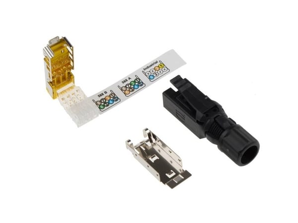 Harting 09 45 151 1560 Anturin/toimilaitteen dataliitin Liitin, suora Navanumero (RJ): 8P8C 1 kpl