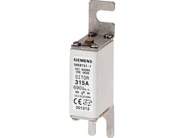 Siemens 3NE87181 Sikringsindsats Sikringsstørrelse = 0 63 A 690 V 1 stk