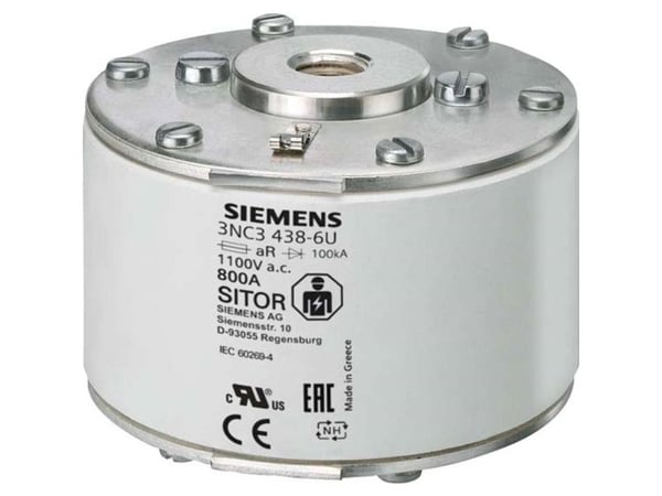 Siemens 3NC32366U Sikringsindsats Sikringsstørrelse = 3 630 A 690 V 1 stk