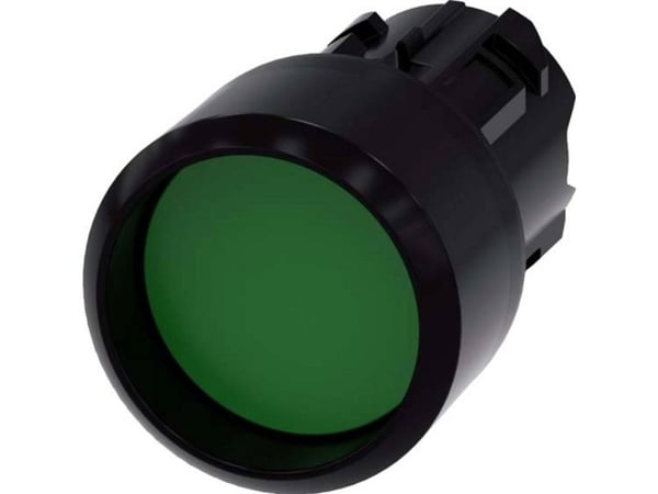 Siemens 3SU1000-0CB40-0AA0, Plast, IP66, IP67, IP69, IP69K, Svart, Grønn, 2,95 cm, 42,4 mm, 30 mm