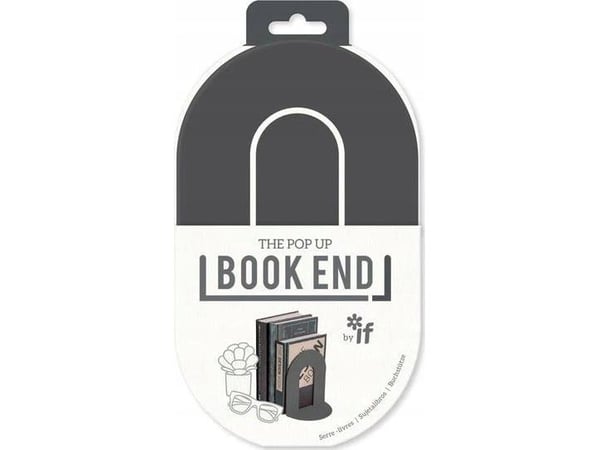 IF Book End bokstøtte mørk grå