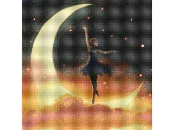 Diamantmosaikk - Moon Princess 40x40 Diamantmosaikk - Moon Princess 40x40
