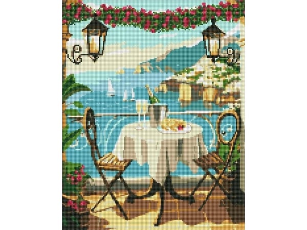 Diamantmosaikk - Eventyr for to 40x50cm