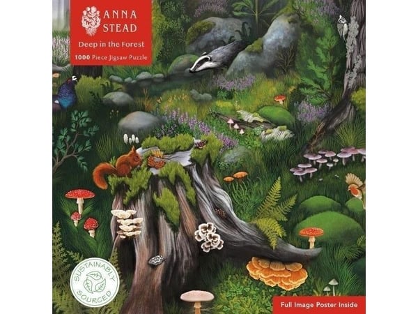 Palapeli 1000 palaa metsässä - Anna Stead