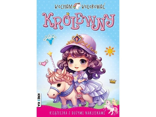 Bernardinum Jeg elsker å fargelegge Prinsesser