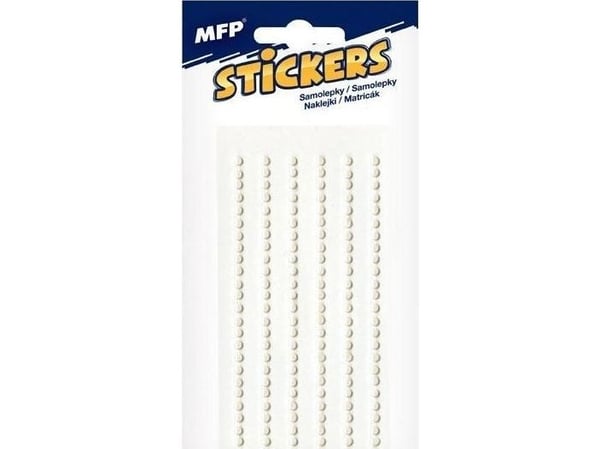 MFP-paperin helmiäistarrat 3mm 1102PE 1032383