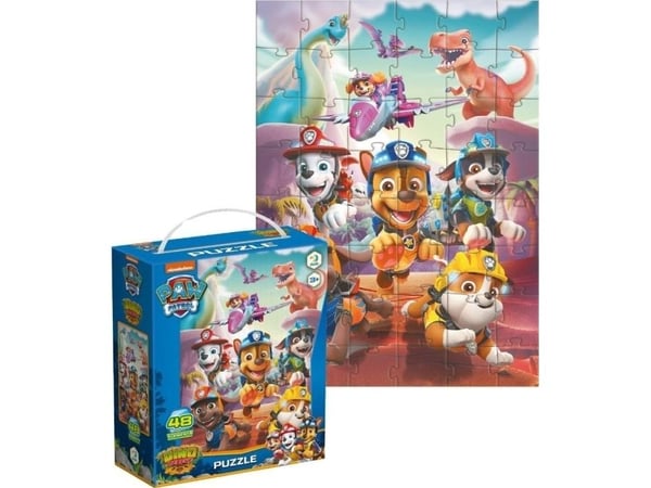 Dodo puslespill 48 Dinoer fra PAW Patrol