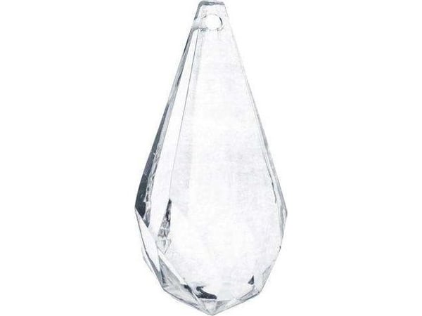 Anheng DROPS, fargeløs, 23 x 51 mm, 5 stk.