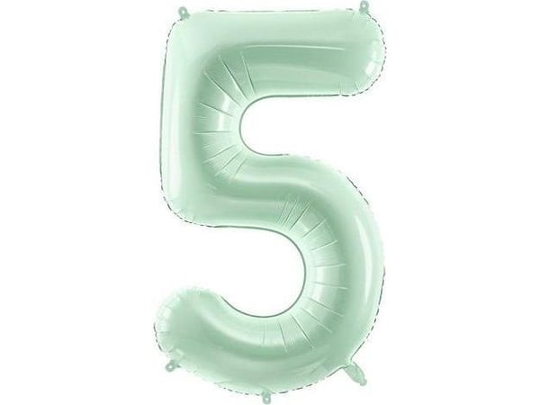 Party Deco ballonger i folie 5 grønn 72 cm