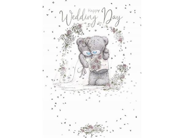 Happy Wedding Day - bryllupskort