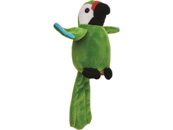 Magnetfugl Parrot ara green 11 cm