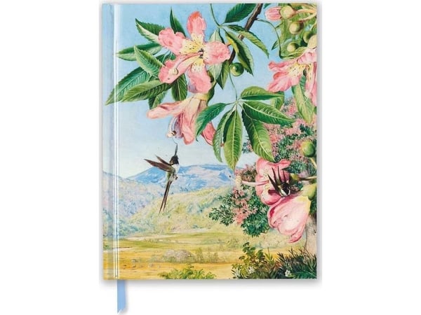 Tashka notatbok A4 glatt TW blader og blomster Kew Gardens