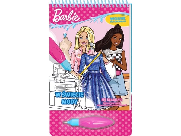 Barbies. Vannfargingsdel 4 I moteverdenen