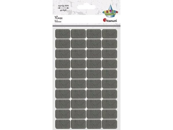 Harmaa itseliimautuva tarranauha 15x25mm 40kpl