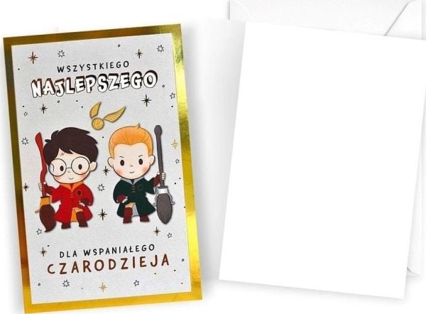 Harry Potter syntymäpäiväkortti