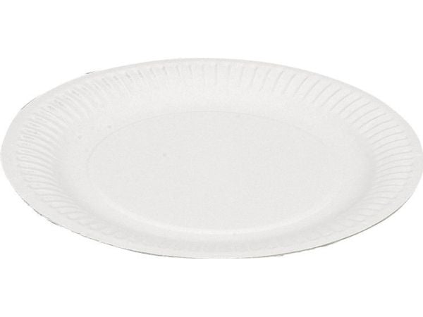 Papptallerkener 15 cm. - 100 stykker.