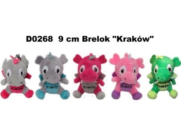 Sunday nyckelring drake "Kraków" 9 cm MIX
