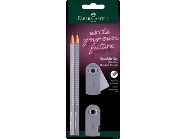 Faber-Castell 218482, B, Multifärg, Triangulär, Tyskland, Blåsa, 2 styck