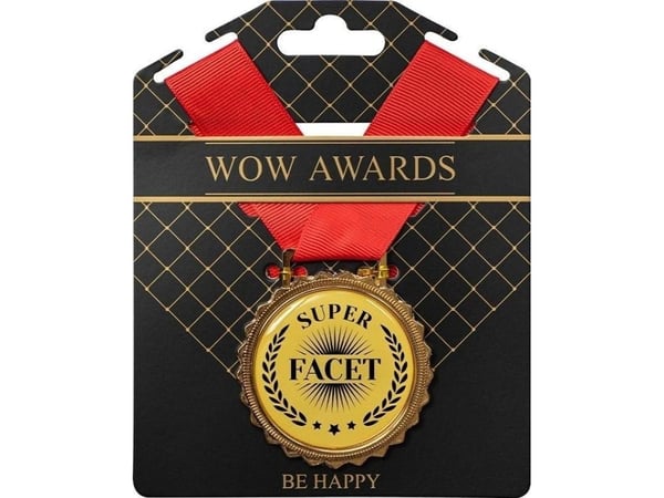 T-skjorte-medalje til gave - Super Facet
