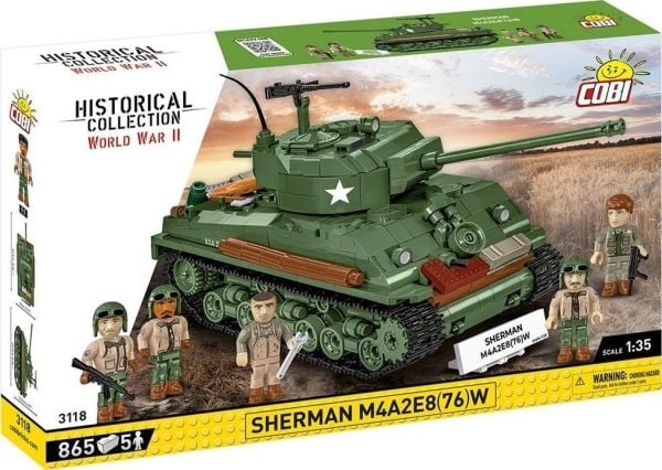 Cobi Historical Collection Sherman M4A2E8 (76)W