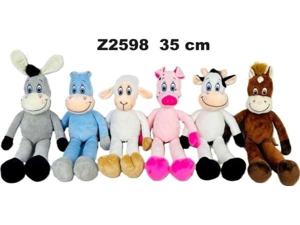 Sun-Day djur Z-2598 gård 6-pack 35 cm 168313
