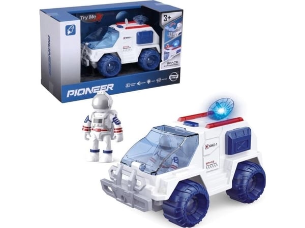 Space rover med lys og lyd