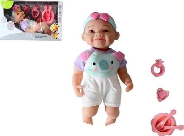 Icom babydokke med tilbehør 30 cm