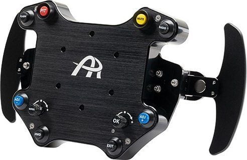 Ascher Racing B16L-USB - Knappplate for Racing Simulatorer - Høy kompatibilitet med ratt - Laget av høykvalitets materiale - 12 inngangsalternative...