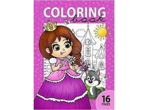 A4 fargebok 16 bilder Prinsesse A4 fargebok 16 bilder Prinsesse