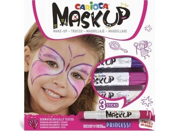 Mask Up meikkiväritikkuja 3kpl, prinsessa