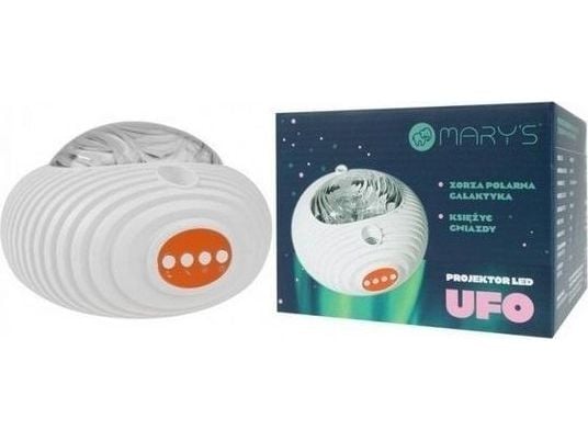 Plexido projektor ufo galakse RGBW m. fjernkontroll