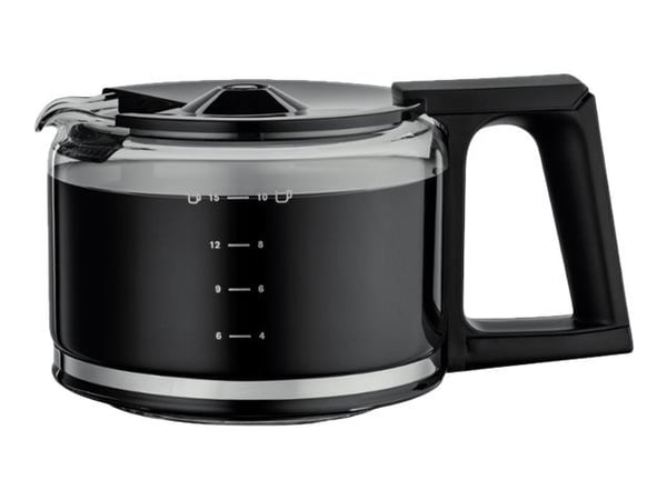Krups Pro Aroma Plus KM 3210 - Kaffemaskin - 15 kopper - rustfritt stål / svart