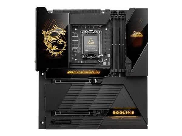 MSI MEG Z890 GODLIKE - Hovedkort - utvidet ATX (E-ATX) - LGA1851-sokkel - Z890 Chipset - USB4, USB 3.2 Gen 1, USB 3.2 Gen 2, USB-C 3.2 Gen 2x2, USB...