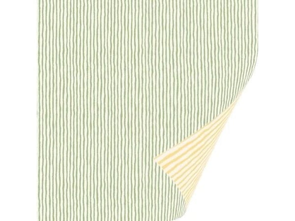 Tassotti origamipapir 15x15 cm 24K grønne striper