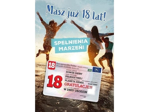 Syntymäpäiväkortti 18 Syntymäpäiväkortti 18