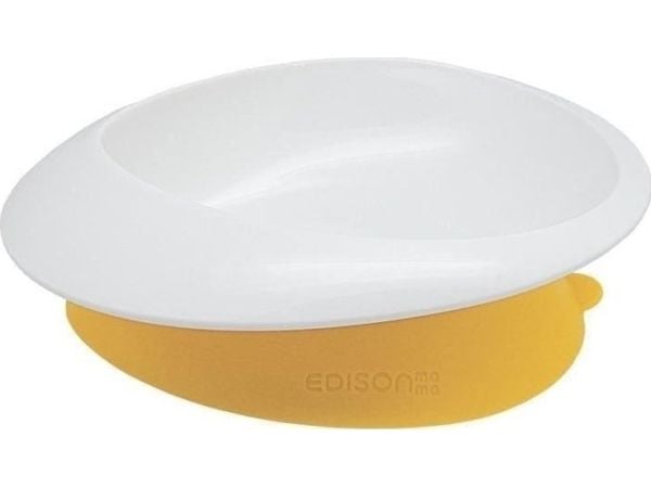 Secret de Gourmet självhäftande tallrik med sluttande botten