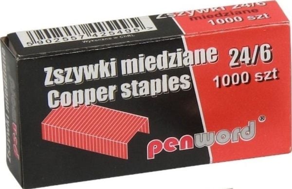 Krups kobberhefteklammer (10x1000 stk)