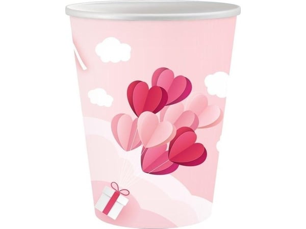 GoDan papirkopper Love 250 ml 6 stk GoDan papirkopper Love 250 ml 6 stk