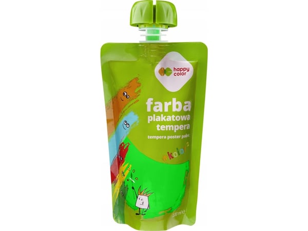 Happy Color neon grønn plakatmaling/temperamaling 100 ml HA 3310 0100-03