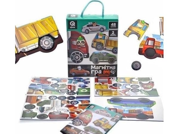 Magneettipeli Transport 48 magneettia