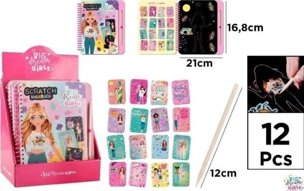 Penguin Random House Childrens UK skrapbok anteckningsbok Big Dream Girls Summer