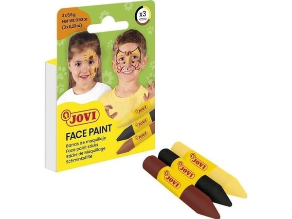 Make-up Face Crayons 3 pieces Animal JOVI