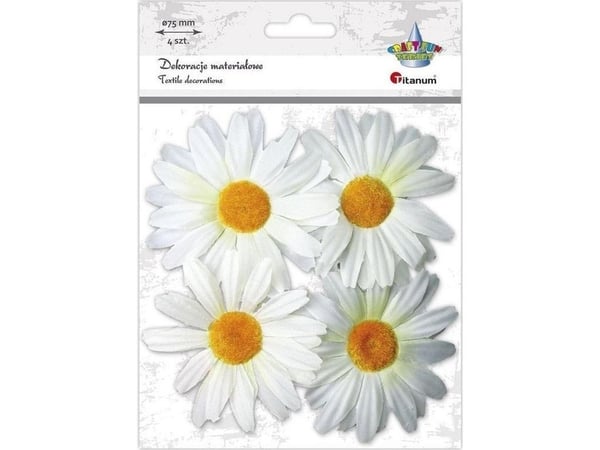 Creality 3D-material tusenfryd 75 mm hvit 4 stk Creality 3D-material tusenfryd 75 mm hvit 4 stk