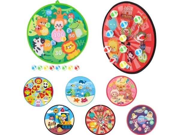 Trifox Round Darts MIX PICTURES 1 kpl