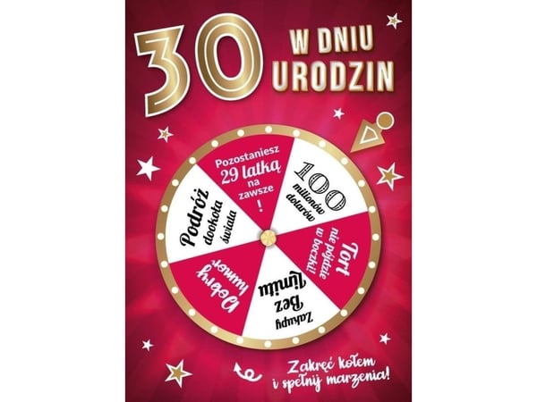 Syntymäpäiväkortti 30