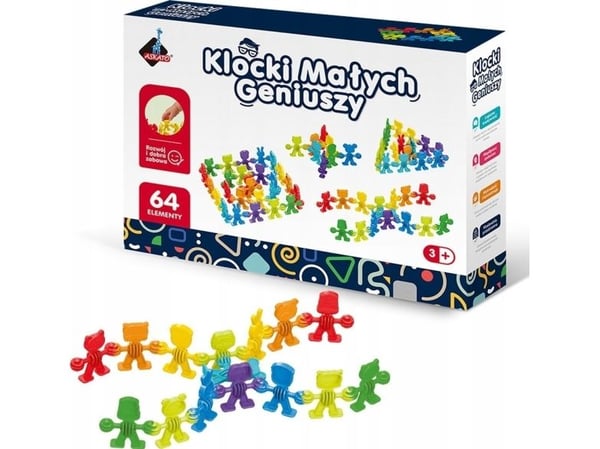 Askato klosser for små genier matte 64 deler