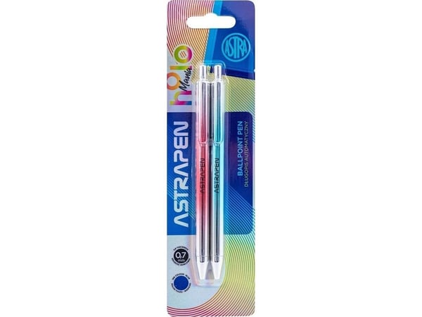Automatic ballpoint pen 0.5mm 2pcs ASTRA