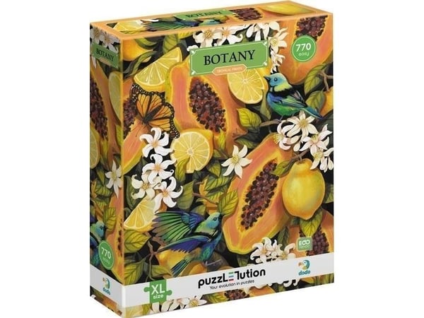 Puslespill Easy-XL Botanika. Owoce tropikalne
